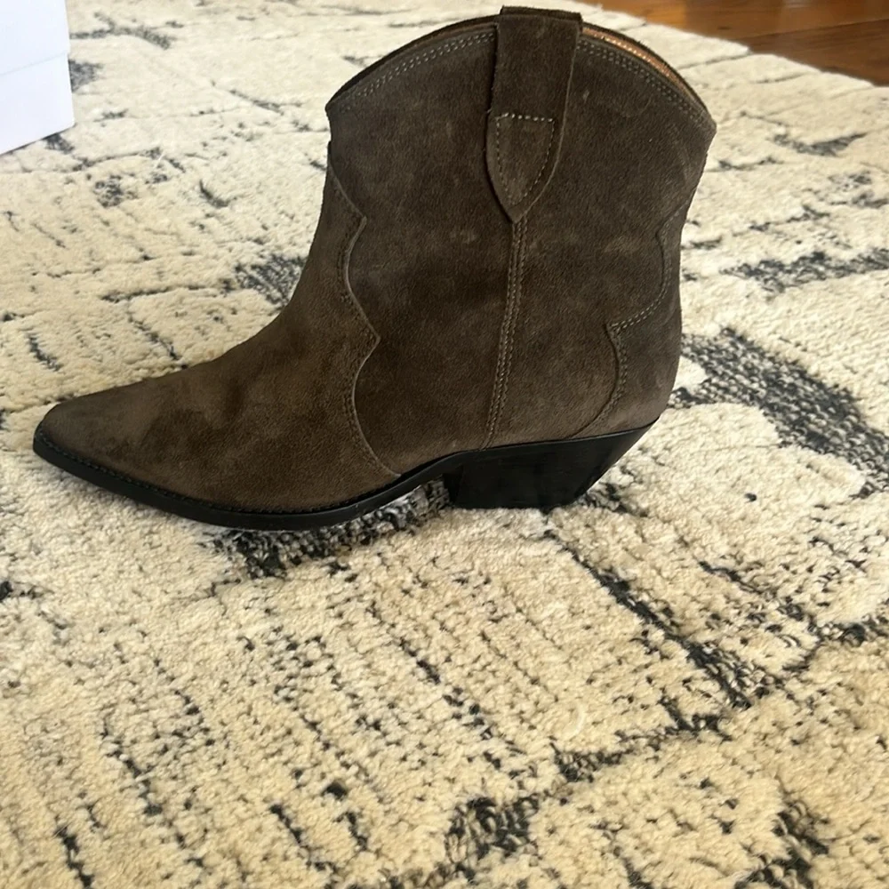 Isabel Marant Brown Suede Women's Boots - Picture 5 of 7